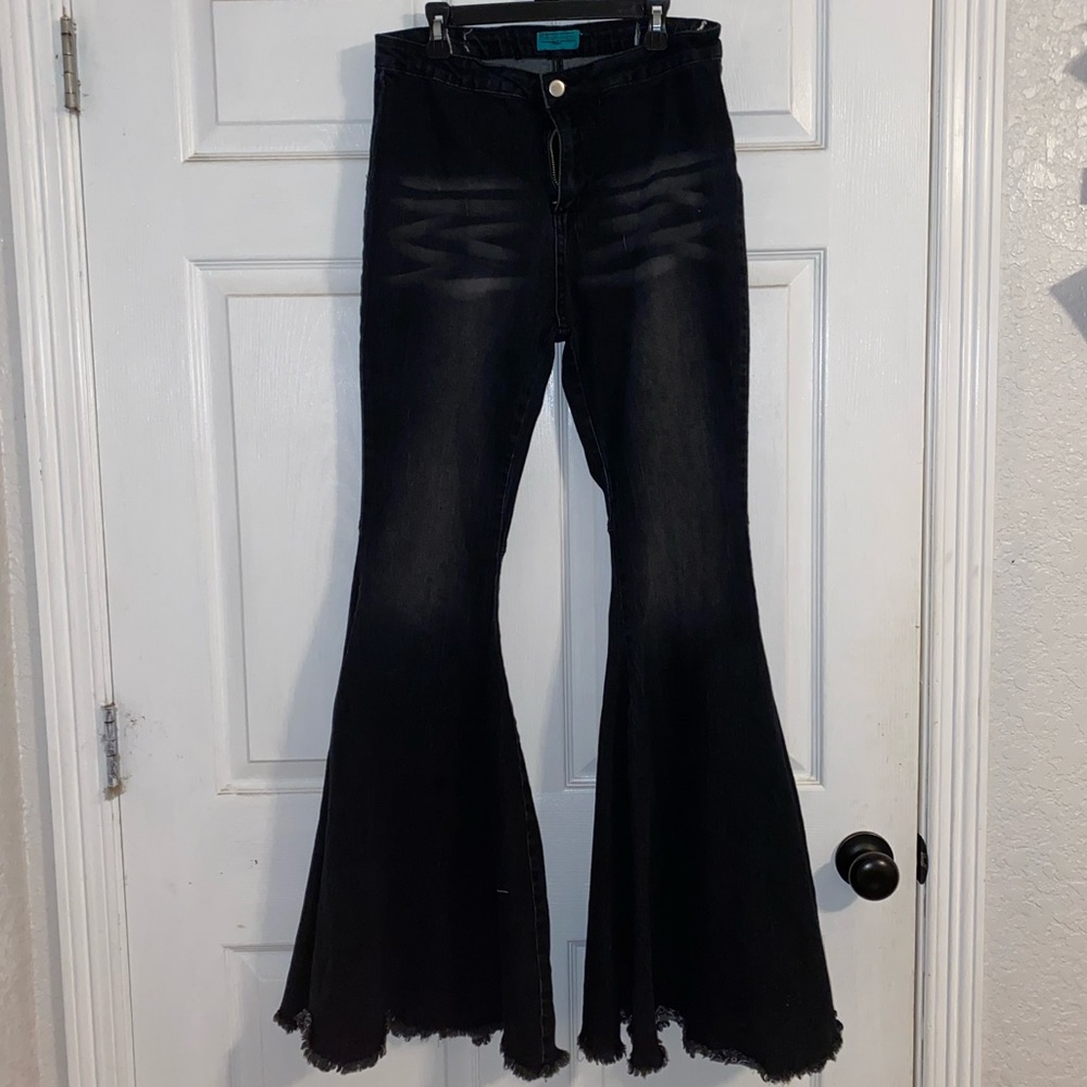 Black Bell Bottoms